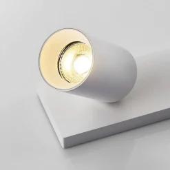 Loftlamper|Loftlamper ^ Arcchio spotlight Brinja, sæt med 2, hvid, kantet, 2 lyskilder, GU10