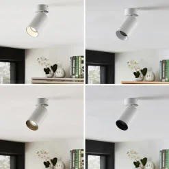 Arcchio Gang|Loftlamper > spotlight Brinja, sæt med 2, hvid, rund, Ø 6 cm, GU10