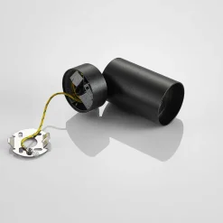 Gang|Loftlamper ^ Arcchio spotlight Brinja, sæt med 2, sort, rund, Ø 6cm, GU10