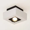 Arcchio Loftlamper|Spotlights > spotlight Vince, 14 x 14 cm, hvid/sort, GU10