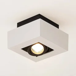 Arcchio Loftlamper|Spotlights > spotlight Vince, 14 x 14 cm, hvid/sort, GU10