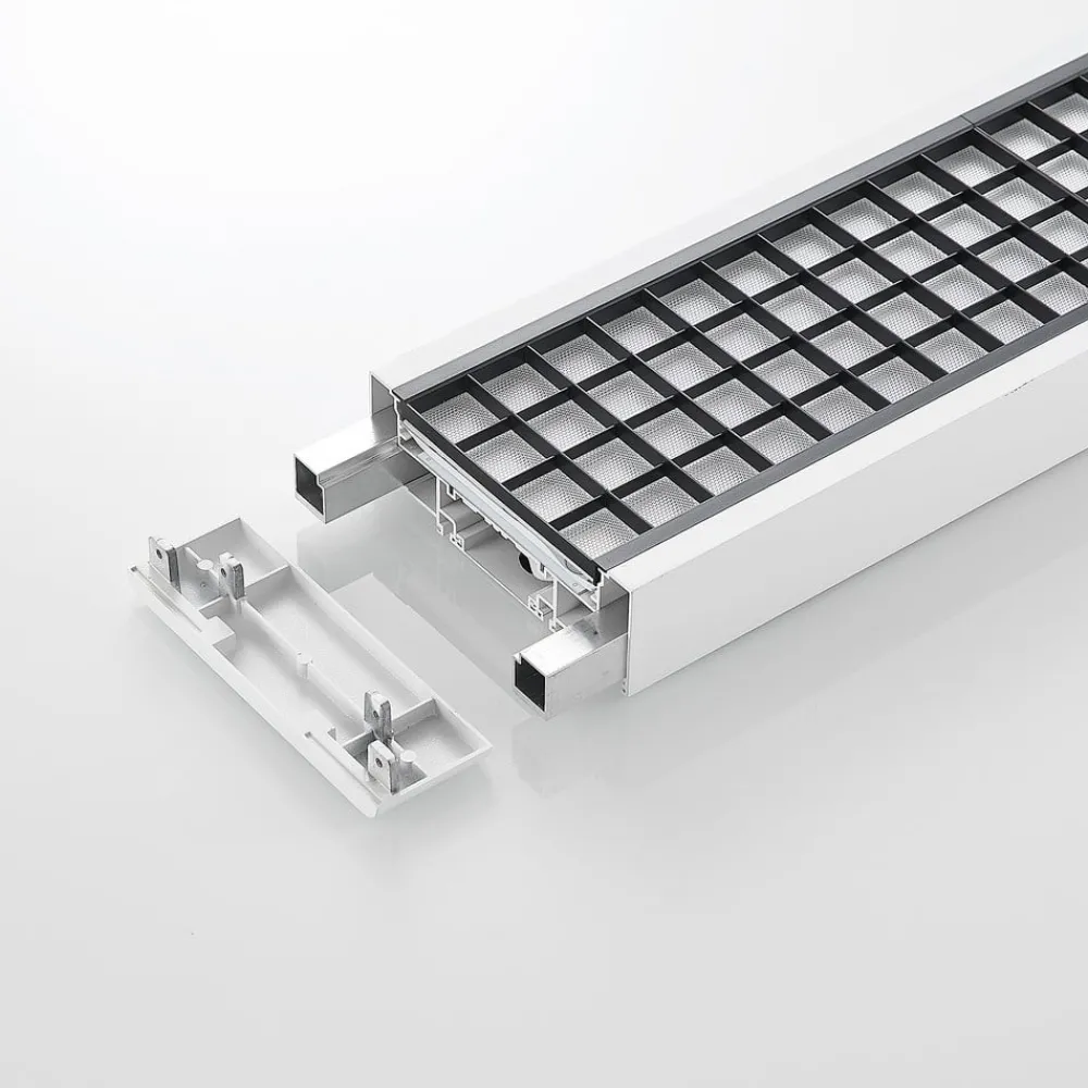 Arcchio Arbejdsrum/Kontor|Pendellamper > Susi LED-kontorhængelampe, hvid, 120 cm, 4.000K, DALI
