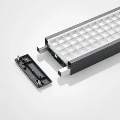 Arcchio Arbejdsrum/Kontor|Pendellamper > Susi LED-kontorhængelampe, sort, 120 cm, 4000K, DALI