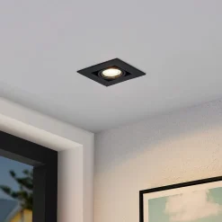 Arcchio Loftlamper|Indbygningsspots > Taneja indbygningslampe, 1 lyskilde, sort