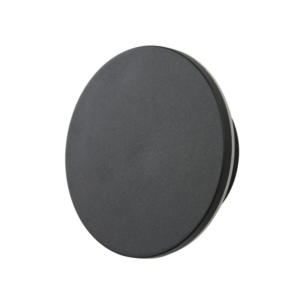Arcchio Væglamper|Terrassebelysning > udendørs LED-væglampe Gravo, Ø 16 cm, sort, IP65