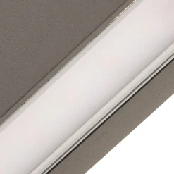 Arcchio Væglamper > udendørs LED-væglampe Lengo, 50 cm, 1 lyskilde, grå, CCT