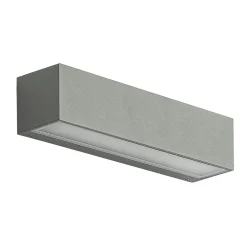 Arcchio Terrassebelysning > udendørs LED-væglampe Lengo, 25 cm, 1 lyskilde, grå, CCT