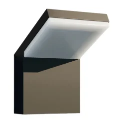 Arcchio Væglamper > udendørs LED-væglampe Yolena, antracit, aluminium, 21 cm