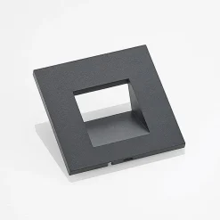 Væglamper ^ Arcchio vægindbygningslampe Zamo, G9, sort, 12 cm, IP65