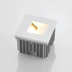 Arcchio Terrassebelysning|Væglamper > vægindbygningslampe Zamo, G9, hvid, 12 cm, metal, IP65