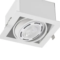 Arcchio Loftlamper|Indbygningsspots > Yasna indbygningslampe, enkelt lys, hvid