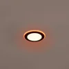 Trio Lighting Indbygningsspots > Argus LED-downlight RGBW fjernbet Ø8cm sort