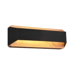 Trio Lighting Væglamper|Væglamper > Arino LED-væglampe, sort, bredde 35,2 cm