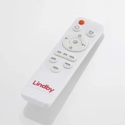 Lindby Gang|Loftlamper > Arnim LED-loftlampe, hvid, plast, Ø 49 cm, IP44