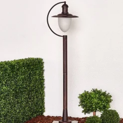 Lucide Gadebelysning > Aruba vejlampe, rustbrun