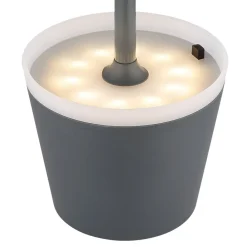 Globo Dekorationsbelysning|Solcellelamper > 36637A solcelle-bordlampe, IP44, antracit