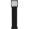 Gadebelysning ^ Searchlight Athens LED-gadelampe, IP54, sort, højde 65 cm, metal