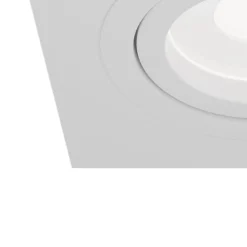 Maytoni Arbejdsrum/Kontor|Indbygningsspots > Atom indbygningsspot, GU10, hvid, kantet ramme