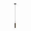 Audo Copenhagen Pendellamper > Audo hængelampe Tubulaire, højde 24 cm, bronze, aluminium