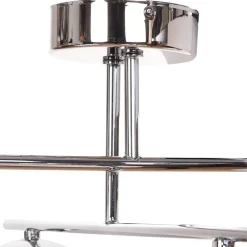 Loftlamper|Loftlamper ^ Domiluce Aurora loftlampe, krom, Ø 50 cm, 4 lyskilder, glas, E14