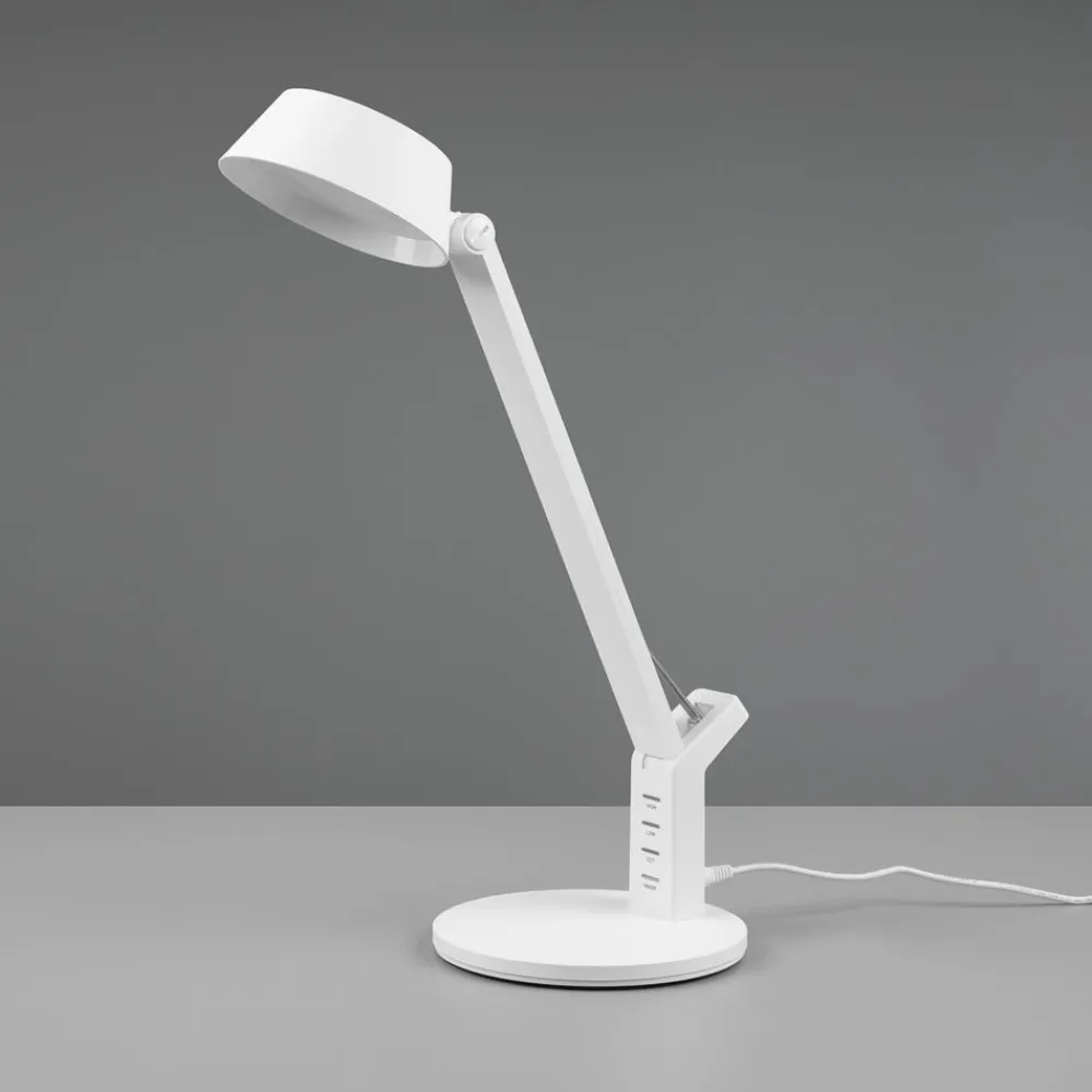 Trio Lighting Bordlamper > Ava LED-bordlampe med dæmperfunktion, hvid