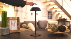 Axo Light Dekorationsbelysning|Terrassebelysning > Axolight Float LED-bordlampe, mauve