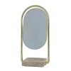 Møbel Og Interiør ^ AYTM Angui bordspejl, guld, højde 35 cm, glas, marmor