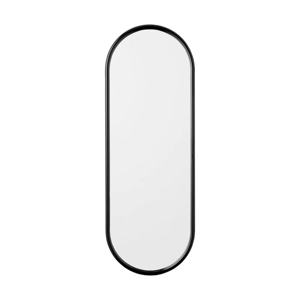 AYTM Møbel Og Interiør > Angui spejl, antracit, højde 78 cm, glas, stål