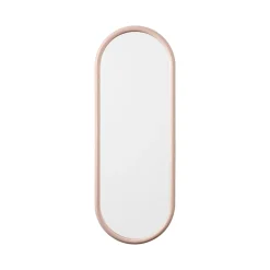 Møbel Og Interiør ^ AYTM Angui spejl, pink, højde 78 cm, glas, stål