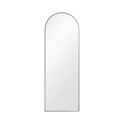 AYTM Møbel Og Interiør > Arcus-spejl, sort, højde 115 cm, glas, MDF-træ