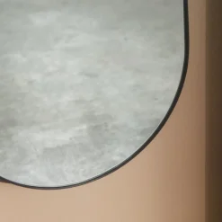 AYTM Møbel Og Interiør > Arcus-spejl, sort, højde 115 cm, glas, MDF-træ