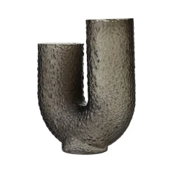 AYTM Møbel Og Interiør > Arura-vase, sort, højde 40 cm, bredde 34 cm, glas