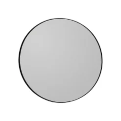 AYTM Møbel Og Interiør > Circum-spejl, grå/sort, Ø 70 cm, glas, MDF-træ