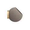 AYTM Møbel Og Interiør > Globe vægblomsterkrukke, Ø 21 cm, gråbrun, aluminium