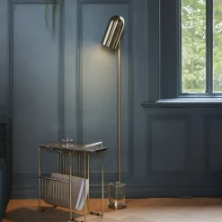 Gulvlamper|Gulvlamper ^ AYTM Gulvlampe Luceo, guld