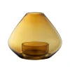 AYTM Møbel Og Interiør > Lygte Uno, vase, rav, Ø 14 cm, højde 11 cm, glas