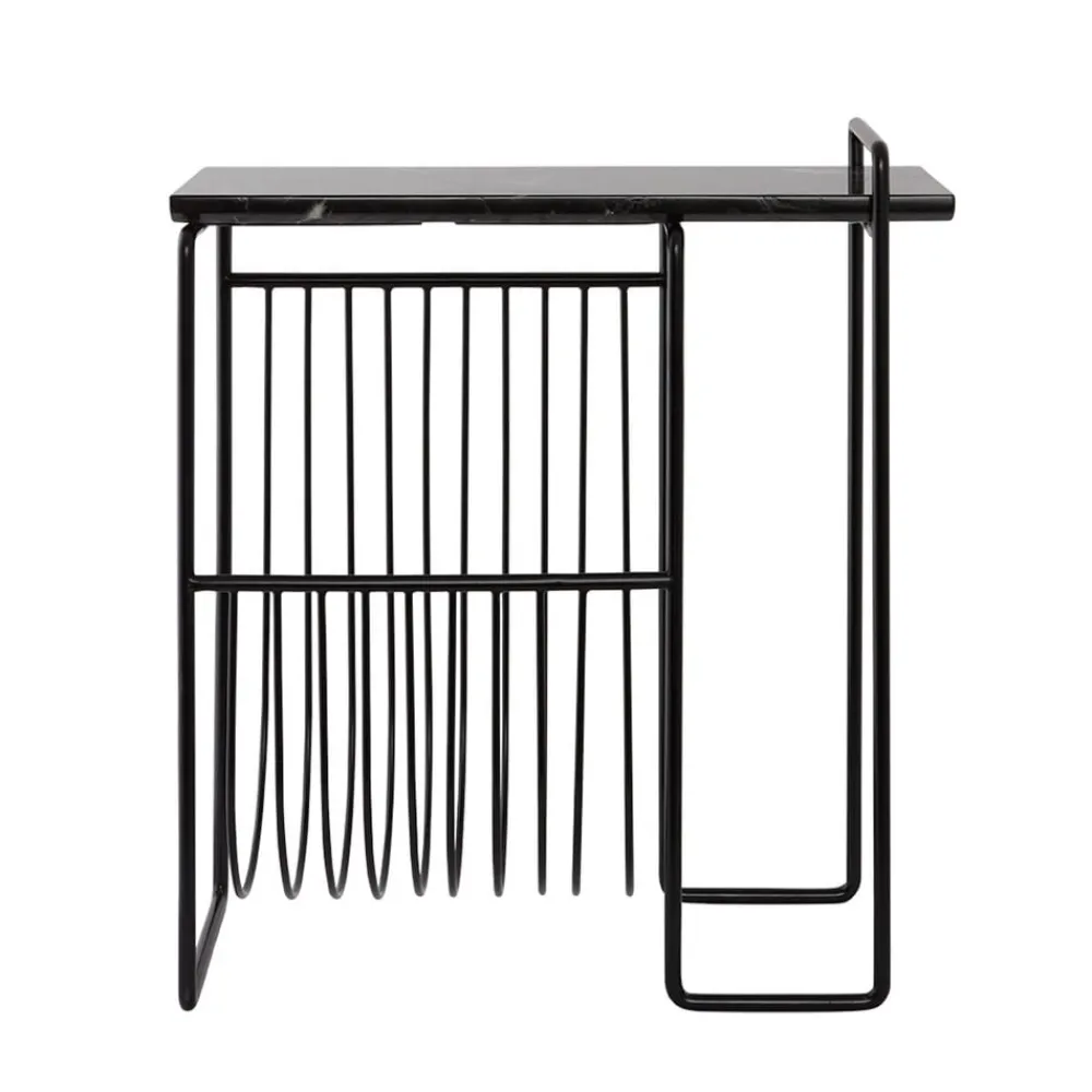 Møbel Og Interiør ^ AYTM Magasinholder Sino, sidebord, sort