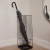 Møbel Og Interiør ^ AYTM -paraplystander Curva, sort, højde 56 cm, stål