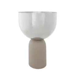 AYTM Møbel Og Interiør > Torus urtepotte, grå, Ø 22 cm, højde 30,6 cm, jern