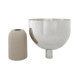 AYTM Møbel Og Interiør > Torus urtepotte, grå, Ø 22 cm, højde 30,6 cm, jern
