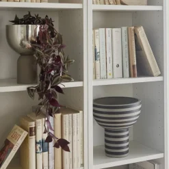 AYTM Møbel Og Interiør > Varia vase, sort, Ø 23 cm, højde 24 cm, keramik