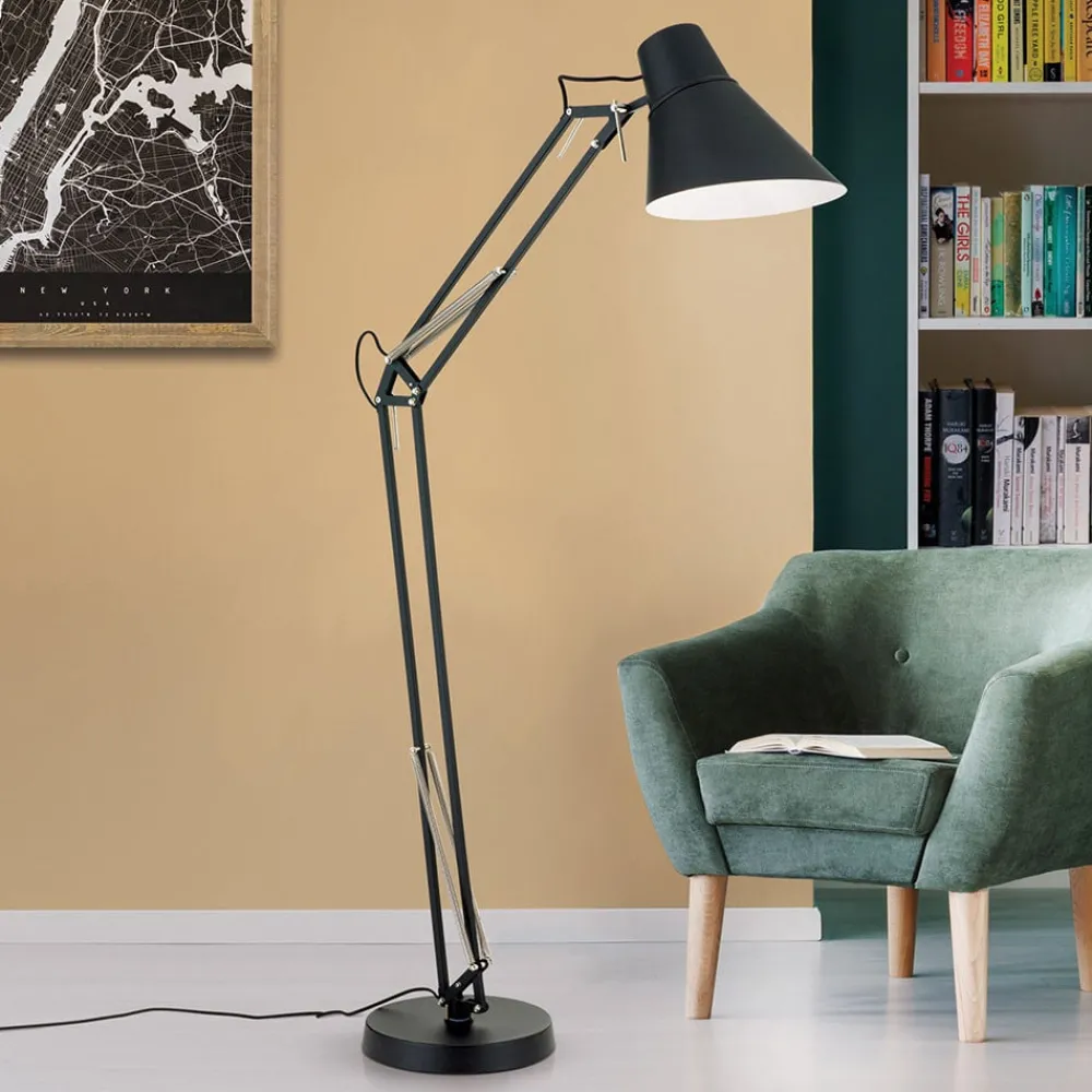 ORION Gulvlamper > Bachelor gulvlampe med justerbare led