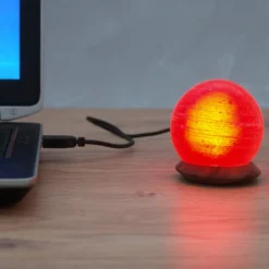 Wagner Life Dekorationsbelysning|Bordlamper > Ball bordlampe med USB til computer og laptop