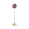 DESIGN BY US Gulvlamper > Ballroom gulvlampe, lilla, glas, mundblæst, dæmpbar