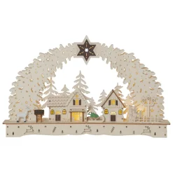 STAR TRADING Dekorationsbelysning|Julepynt > Bamberg by LED-adventsstage, batteridrift