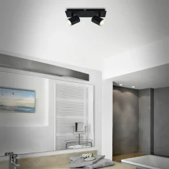 Briloner Loftlamper|Spotlights > Banyo Splash loftspot, GU10 IP44, 2 lyskilder