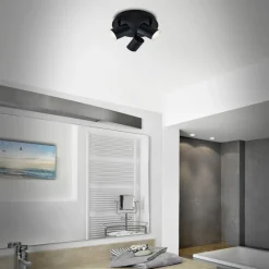 Briloner Loftlamper|Loftlamper > Banyo Splash loftspot, GU10, IP44 rund 3 lyskilder