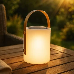 FH Lighting Solcellelamper > Bari LED-akku-lampe, solar, fjernbetjening