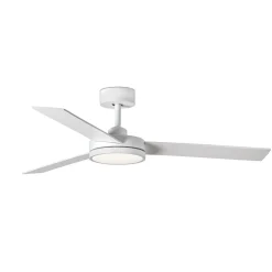 FARO BARCELONA Loftventilatorer > Barth LED-loftventilator med lys, hvid