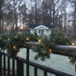 STAR TRADING Dekorationsbelysning|Julepynt > Batteridrevet LED-guirlande Canadian 250 cm